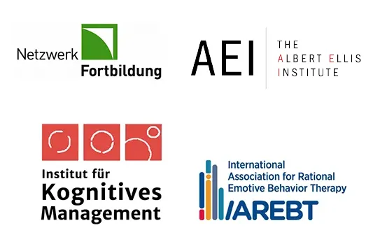 Die Cognitive Coaching Ausbildung ist zertifiziert durch: Netzwerk Fortbildung, The Albert Ellis Institut, Institut für Kognitives Management, International Association for Rational Emotive Behavior Therapy