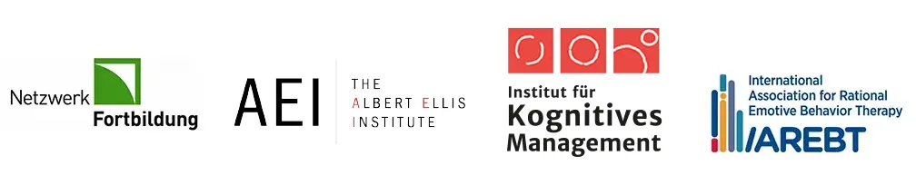 Die Cognitive Coaching Ausbildung ist zertifiziert durch: Netzwerk Fortbildung, The Albert Ellis Institut, Institut für Kognitives Management, International Association for Rational Emotive Behavior Therapy